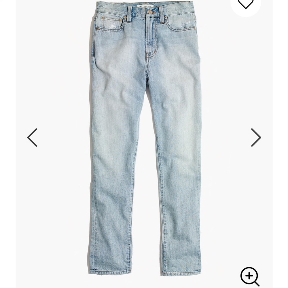 Madewell Perfect Vintage Jean- Fitzgerald Wash